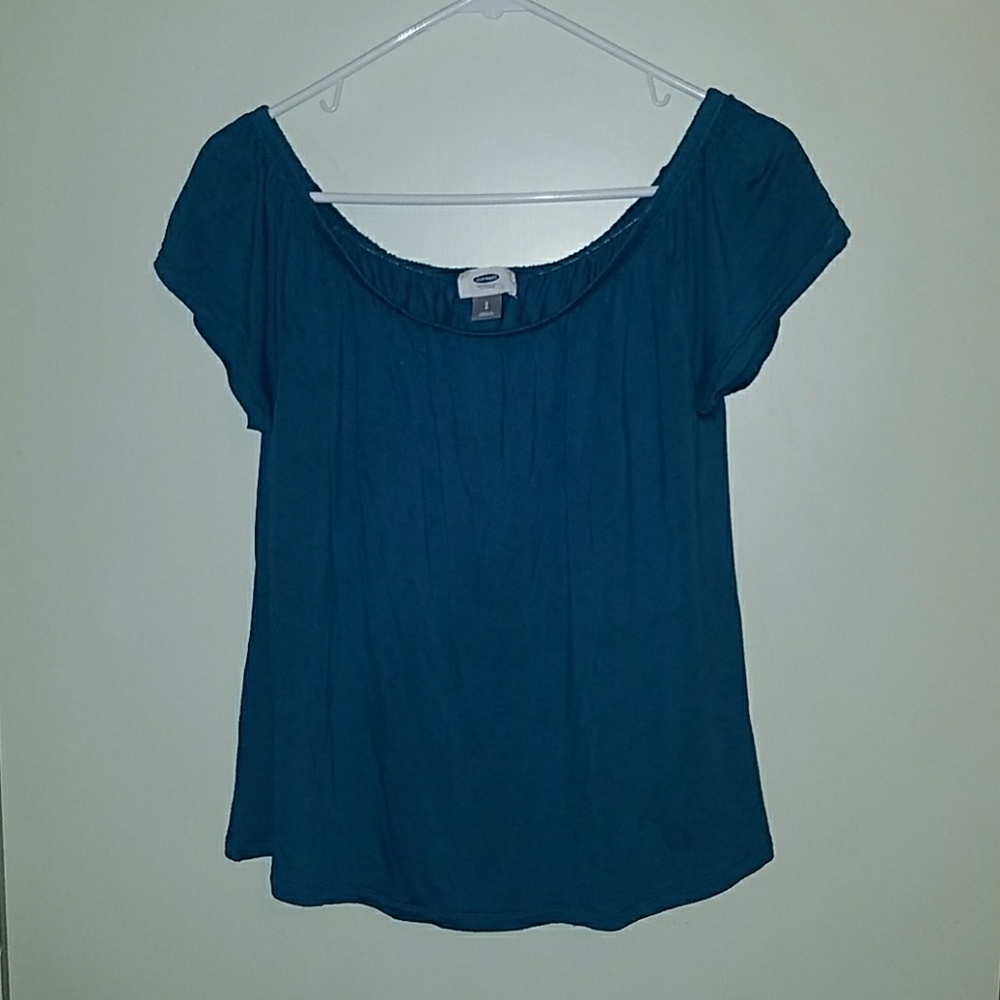 Old Navy Teal Blouse Size S